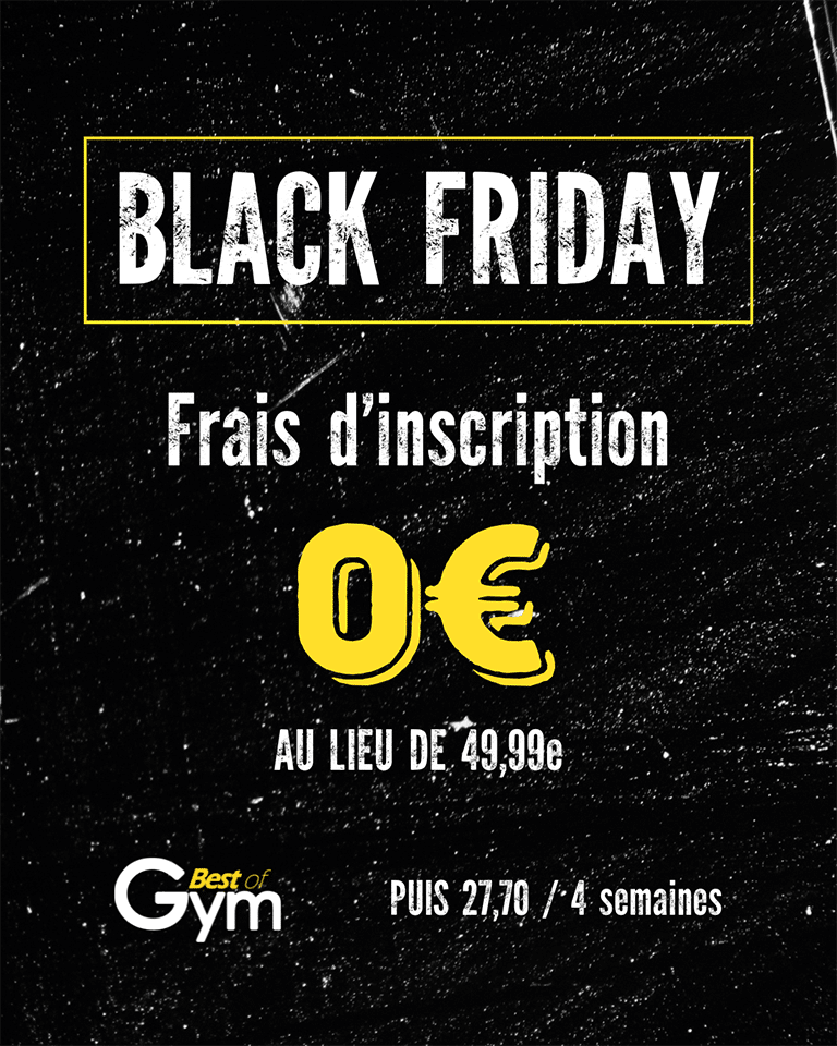 Offre Black Friday 2024